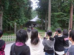修学旅行の様子
