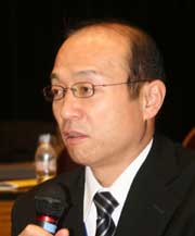 上谷市労連委員長